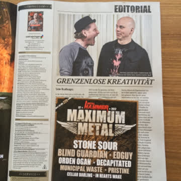 Metal Hammer, ganz neu,Juli 2017