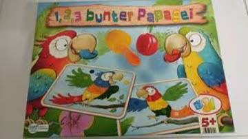 1, 2 , 3 bunter Papagei - tolles Spiel ab 5 Jahren!!