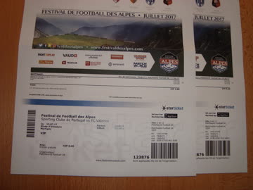 2 x VIP Tickets Sporting Lissabon vs Valencia 13. Juli 17