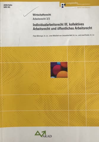 individualarbeitsrecht 3