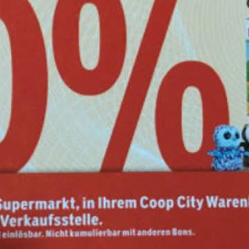 Coop Spar-Bon 20% Rabatt auf Spielwaren