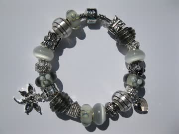 Exsila Artikel: Wunderschönes Armband mit Beads *NEU*