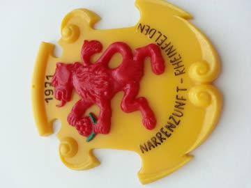 Plakette Narrenzunft Rheinfelden 1971