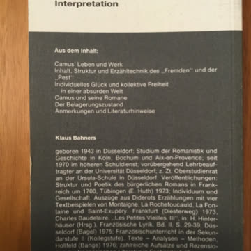 Analysen und Reflexionen