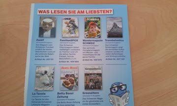 Zeitschriftenabo für 1 Jahr