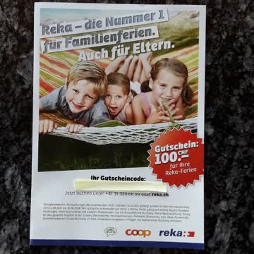 Reka Gutschein CHF 100.00