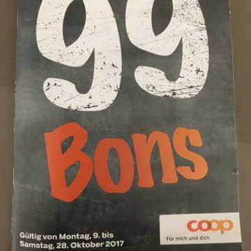 99 Bons Heft Coop