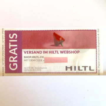 HILTL Webshop: Gratis Versand