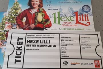 Exsila Artikel: 4 Eintrittskarten für 'HEXE LILLI rettet Weihnachten'