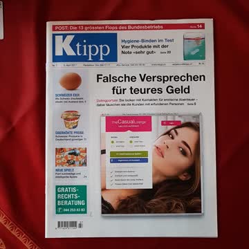 K-Tipp Nr. 7 / 5. April 2017