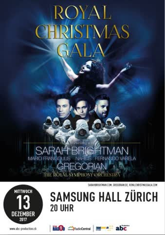 Royal Christmas Gala mit Sarah Brightman, Gregorian & Guests