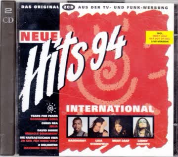 Neue Hits '94 - Haddaway, Cappella, DJ Bobo, Tears for Fears, Mr. Big..