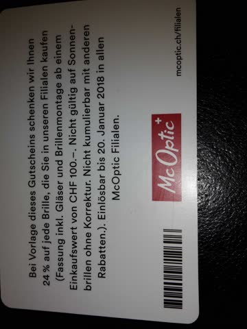Exsila Artikel: McOptic: 24%-Gutschein auf die Brille