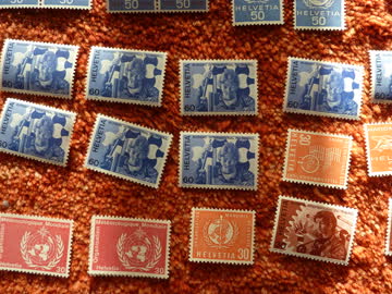 GENFER ÄMTER FRANKATUR 52.00.-POSTFRISCH