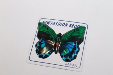 Exsila Artikel: Vintage Brosche Schmetterling