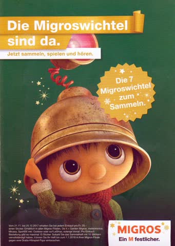 Alle 8 Migros Wichtel (Hörspiele) + Weihnachtswichtel FINN