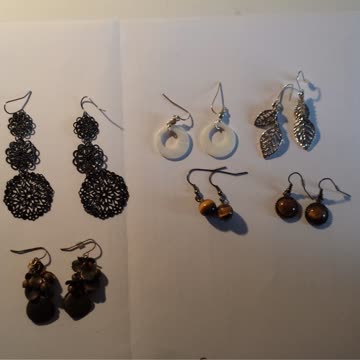 Exsila Artikel: 6 verschiedene Ohranhänger