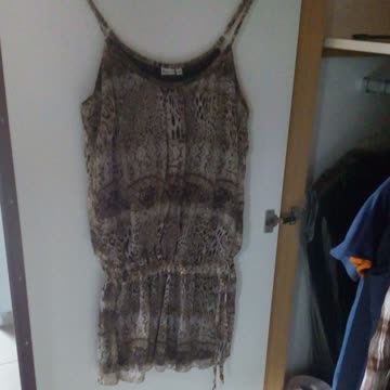 Sommerkleid Leoprint
