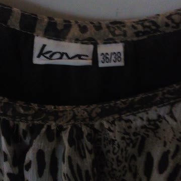 Sommerkleid Leoprint
