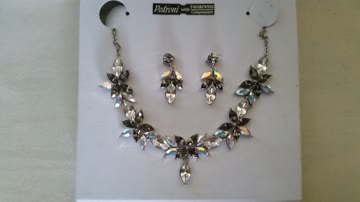 Exsila Artikel: neue Kette & Ohrringe "Pedroni" mit Swarovski Steinen