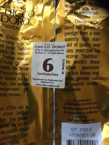 Chicco d‘oro / 6 Punkte