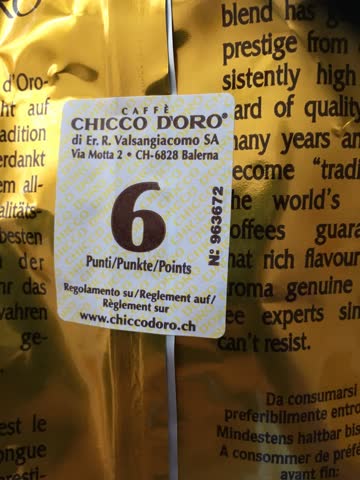 Chicco d‘oro / 6 Punkte