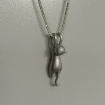 Exsila Artikel: Kätzchen-Anhänger mit Kette NEU