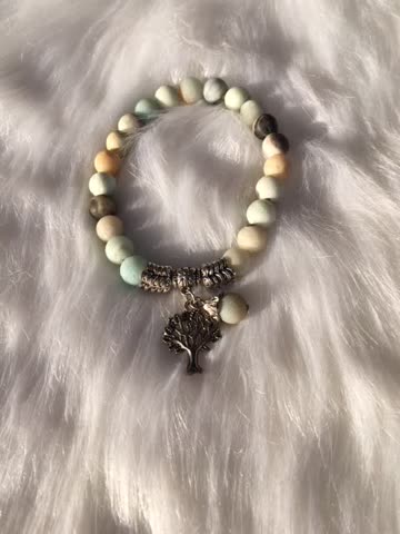 Exsila Artikel: Amazonit-Stein - Armband NEU!