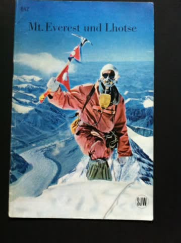 SJW-Heftchen Nr. 642 Mt. Everst und Lhotse Expedition 1956