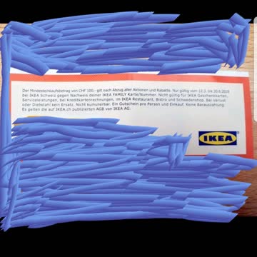 10 Franken IKEA Gutschein (Onlineshop)