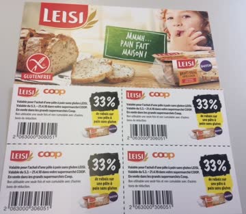 33% Gutschein Coop Leisi glutenfreies Brot