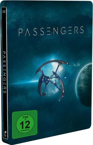 Passengers 3D - (Limited Edition, Steelbook, Blu-ray 3D + Blu-ray)
