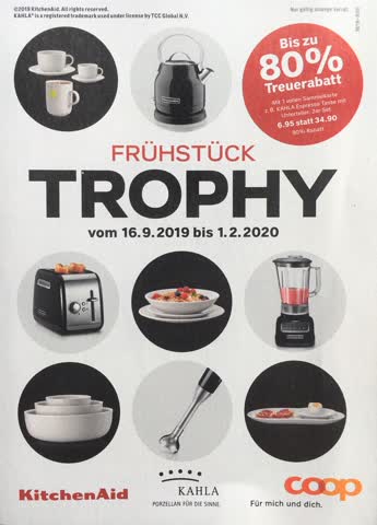 Coop Trophy Frühstück - 10 Sammelkarten