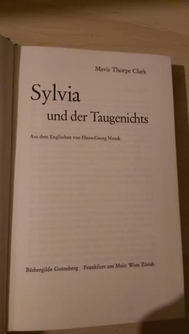 Sylvia und der Taugenichts