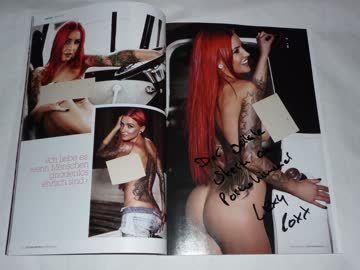LEXY ROXX TATTOO MAGAZIN ** SIGNIERT **