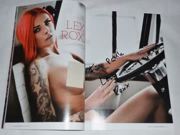 LEXY ROXX TATTOO MAGAZIN ** SIGNIERT **