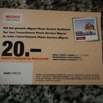 Migros Gutschein