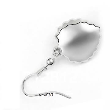 *Neu* Ohrringe Titanic Herz Marinblau Top Angebot