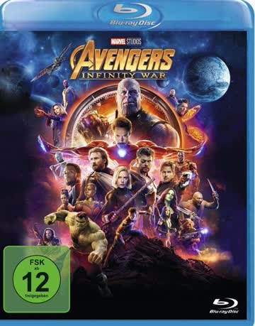 Marvel's The Avengers - Infinity War [Blu-ray] [2018] [Region A & B & C]