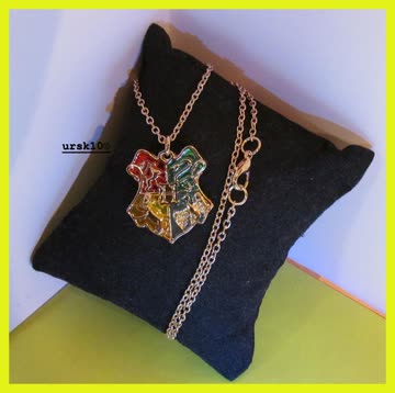Harry Potter Halskette mit Patch / Badge Nachbildung z. Film