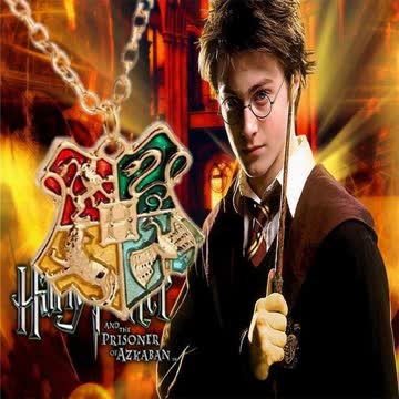 Harry Potter Halskette mit Patch / Badge