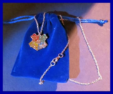 Harry Potter Halskette mit Patch / Badge