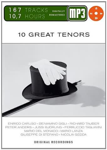 Enrico Caruso - 10 Great Tenors-Mp 3