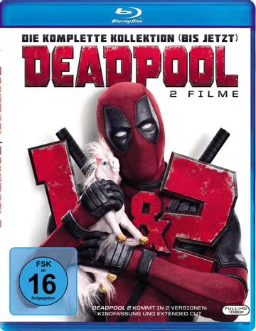 Deadpool 1+2 [Blu-ray]