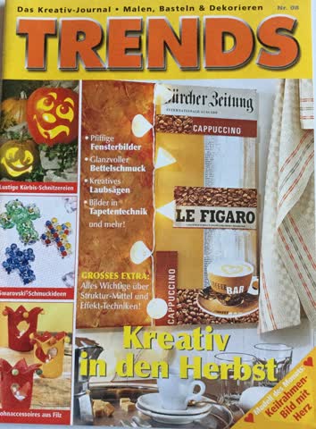 Trends Nr. 08 - Kreativ in den Herbst