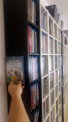 Filmregal für ca. 1920 Blu-rays / DVD-Regal / Bücherregal