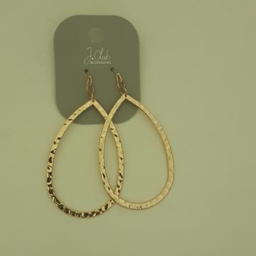 Exsila Artikel: Ohrringe Gold Rund, NEU