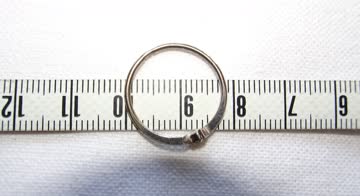 Ring silber NEU