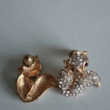 Neu Ohrstecker Fuchs