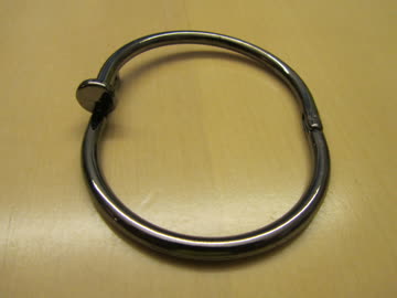 Armreif Nagel schwarz NEU